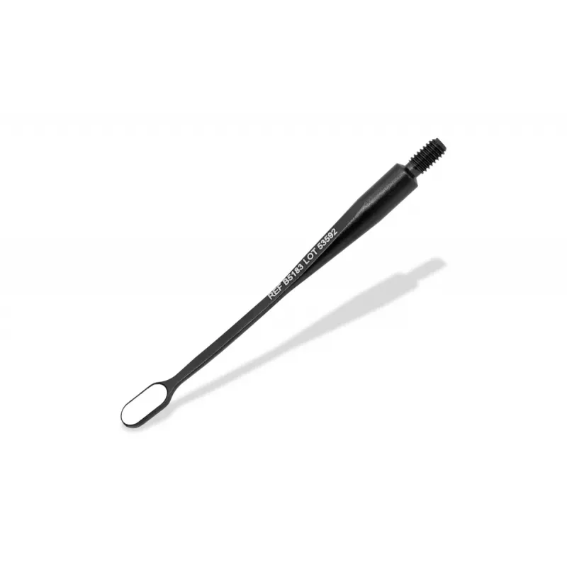 BLACK MICROflex rhodium, овальное 3×6 mm